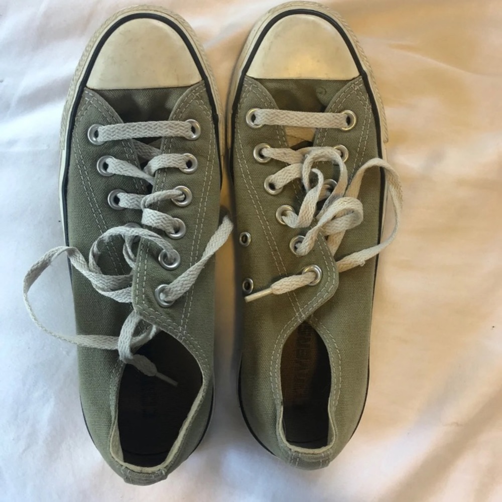 Army Green Converse
